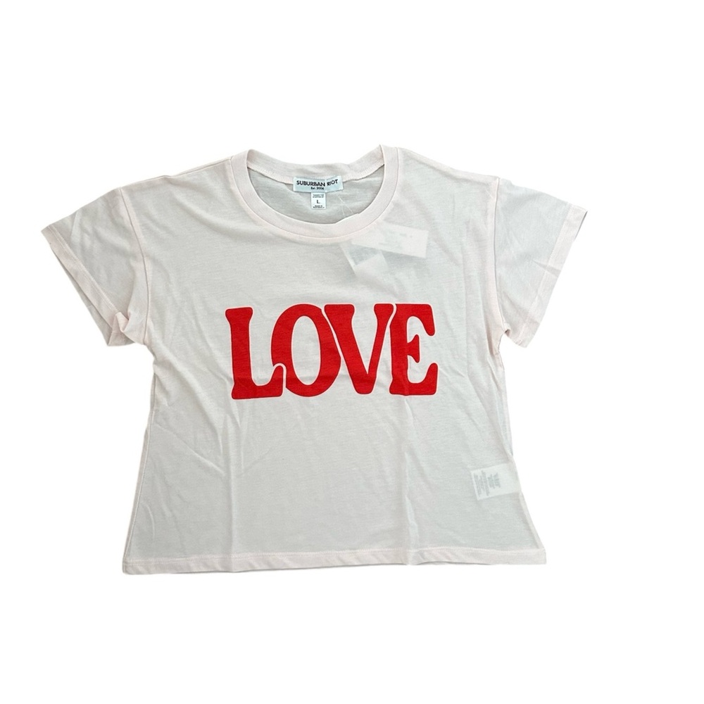 🆕 Suburban Riot Love Tee - Picture 1 of 4